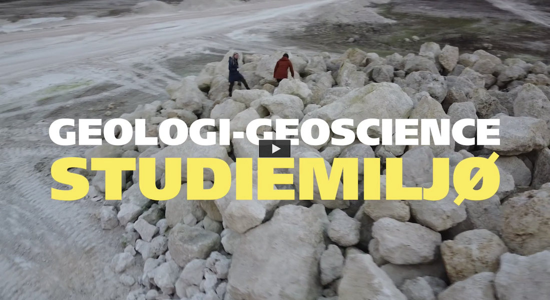 Dagbogsvideo om studiemiljøet på bacheloruddannelsen i geologi-geoscience