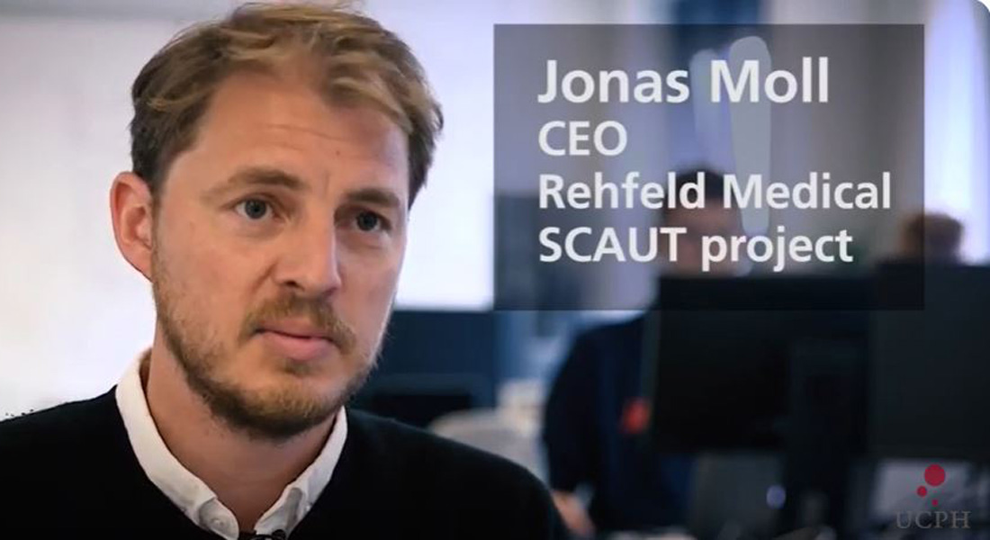 Jonas Moll, CEO Rehfeld Medical SCAUT project