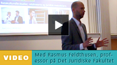 Interview med Rasmus Feldthusen, professor på Det Juridiske Fakultet